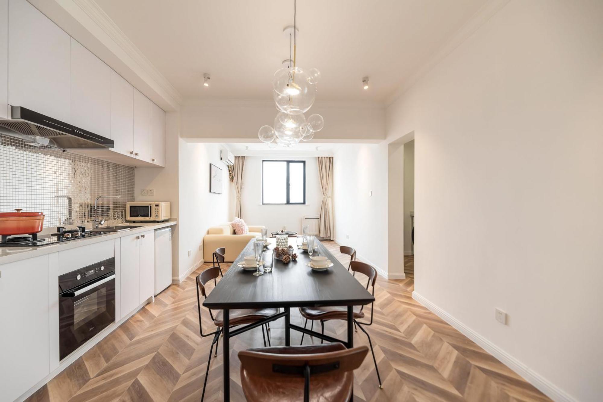 Apartment Hills&serendipity Coloured Glaze Family With 2 Bedrooms Near Line1&2 People Square *